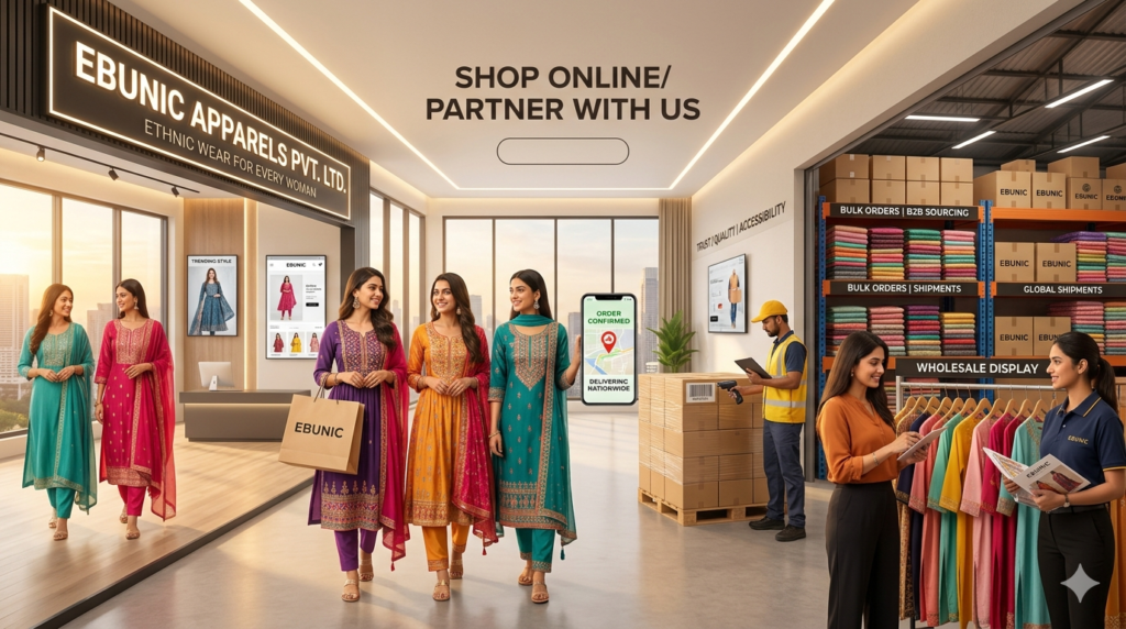 Budget-Friendly Ladies Ethnic Wear